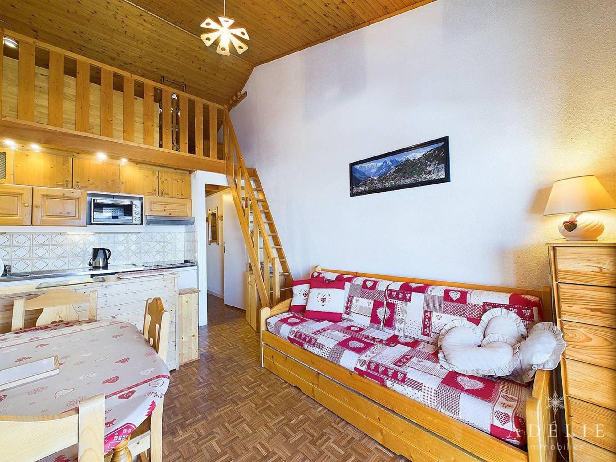 Studio Cabine Et Mezzanine Pour 4 Pers A Montvalezan-La Rosiere - Fr-1-398-550 Kültér fotó