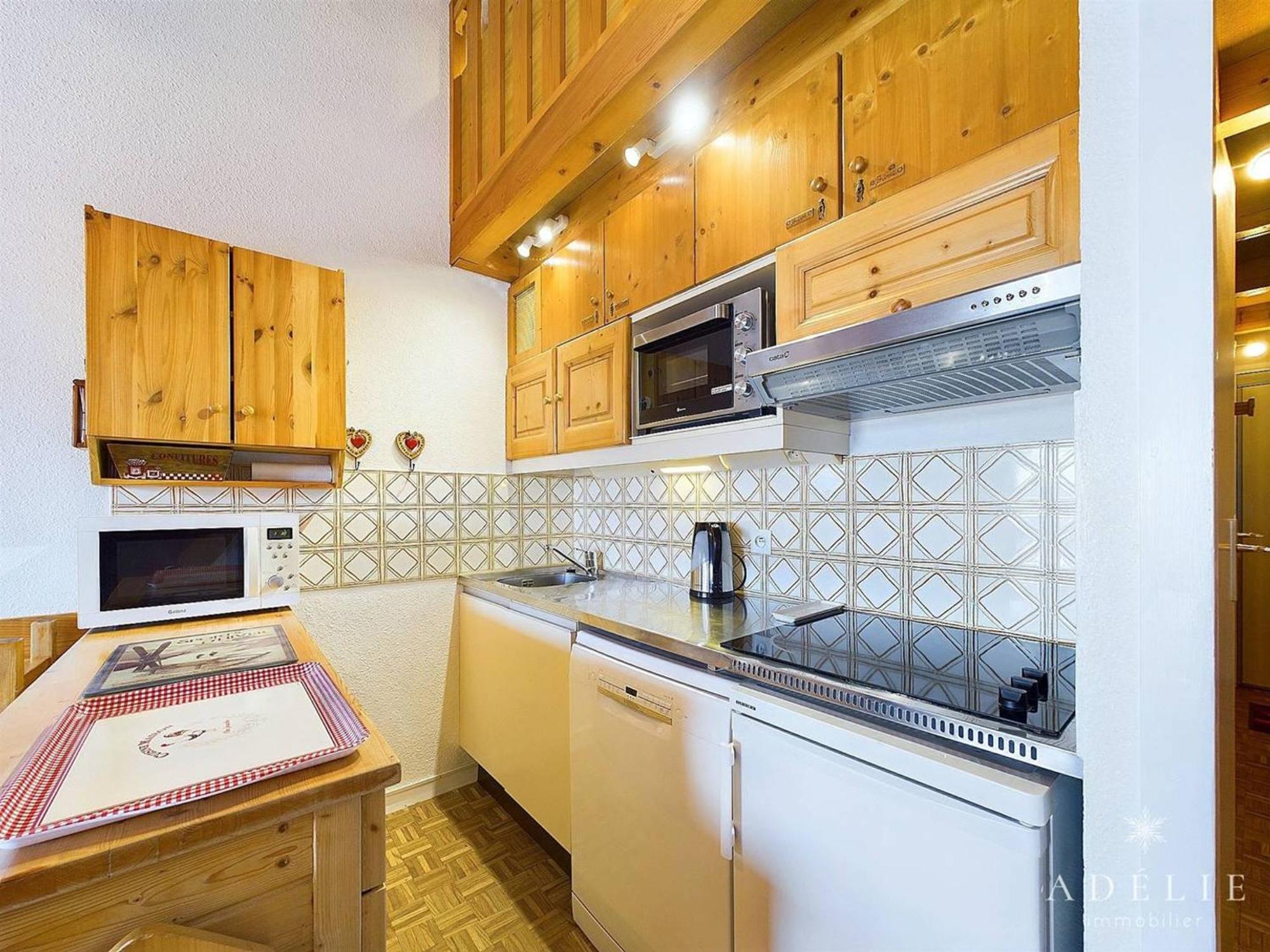 Studio Cabine Et Mezzanine Pour 4 Pers A Montvalezan-La Rosiere - Fr-1-398-550 Kültér fotó
