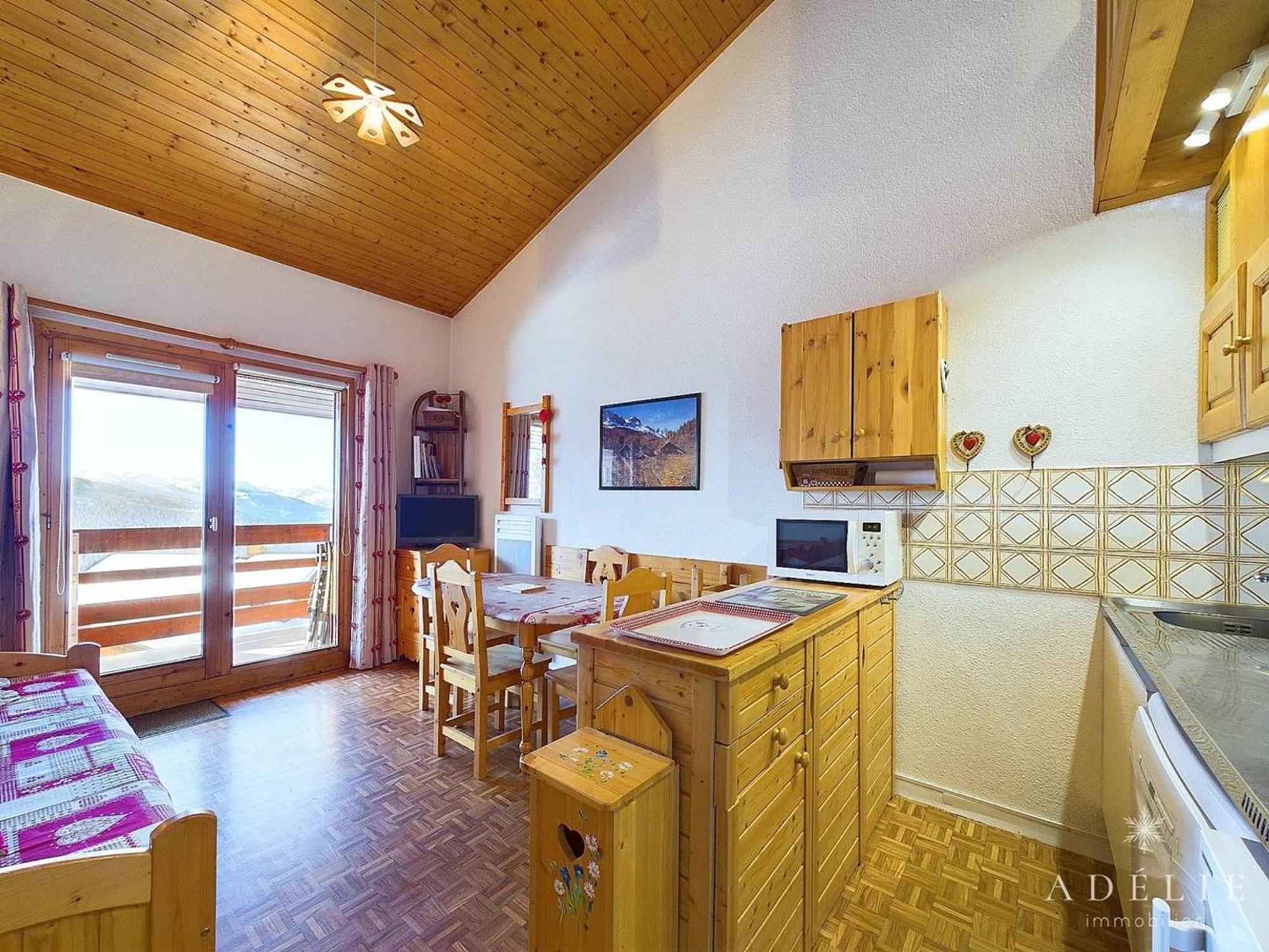 Studio Cabine Et Mezzanine Pour 4 Pers A Montvalezan-La Rosiere - Fr-1-398-550 Kültér fotó